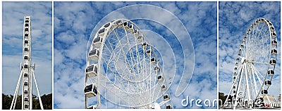 Brisbane Ferris Wheel Stock Photo