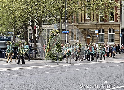 Bristol Jack in the Green Editorial Stock Photo