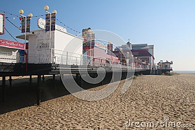 Britannia Pier at Great Yarmouth, Norfolk, England Editorial Stock Photo