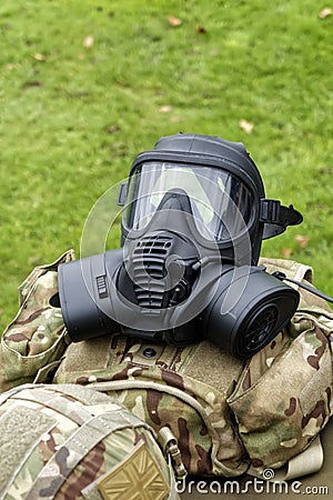 British Armed Forces General Service Respirator Editorial Stock Photo