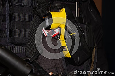 British Armed Police Officer Editorial Stock Photo