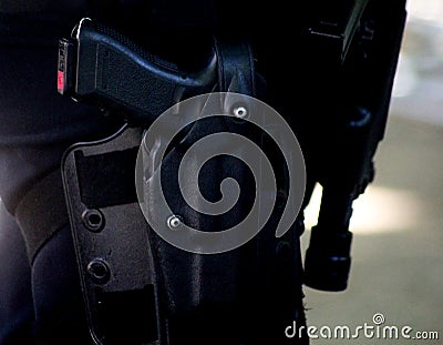 British Armed Police Officer Editorial Stock Photo