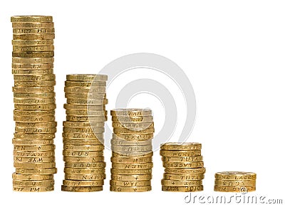 British coins Stock Photo