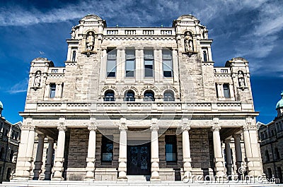 British Columbia Parliament Building Stock Photo