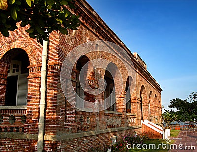 The British consulate Stock Photo