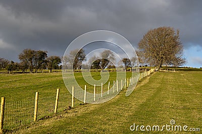 British countryside landscape Stock Photo