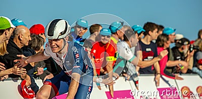 British Cycling team rider Tour de Yorkshire Editorial Stock Photo