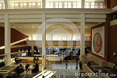 The British Library Editorial Stock Photo