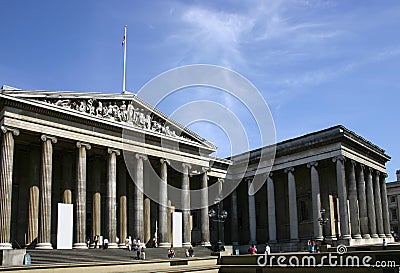 British Museum - London - England Editorial Stock Photo