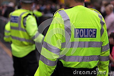 British police Stock Photo