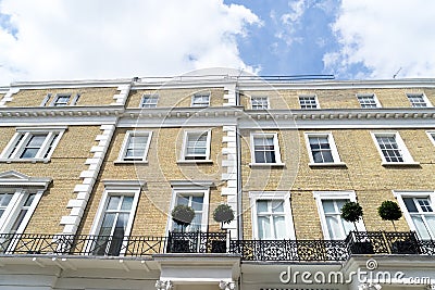 British style building, South Kensington, London Stock Photo