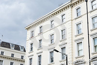 British style building, South Kensington, London Stock Photo
