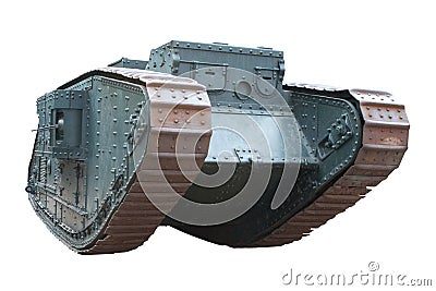 British tank - Mark V Stock Photo