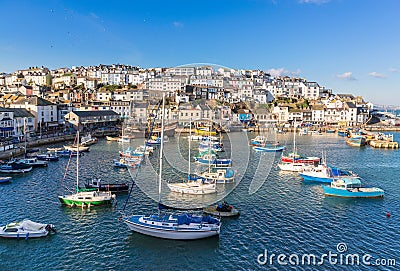 Brixham in South Devon Stock Photo