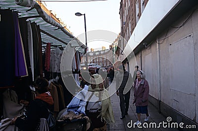 Brixton market, London Editorial Stock Photo