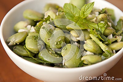 Broad Bean Stock Photo