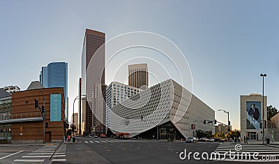 The Broad Museum Editorial Stock Photo