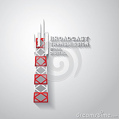 Broadcast Vector Illustration