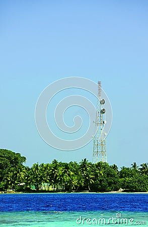 Broadcast Tower Stock Photo