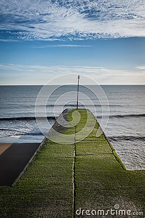 Broadstairs viking bay isle of thanet Stock Photo