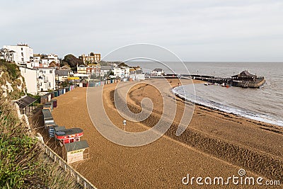 Broadstairs, Viking Bay Editorial Stock Photo