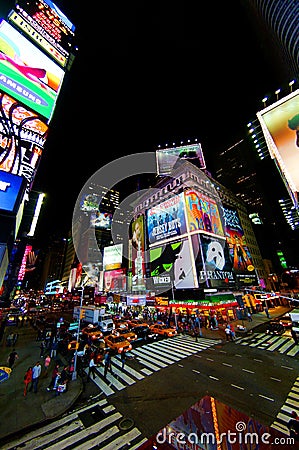 Broadway Editorial Stock Photo