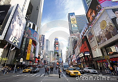 Broadway Editorial Stock Photo