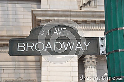 Broadway Stock Photo