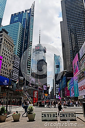 Broadway, Times Square, New York City, USA Editorial Stock Photo