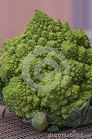 Broccoflower Stock Photo