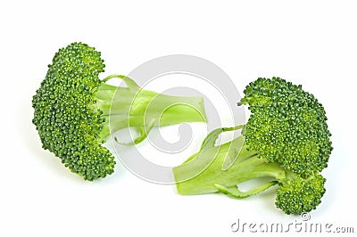 Broccoli florets Stock Photo