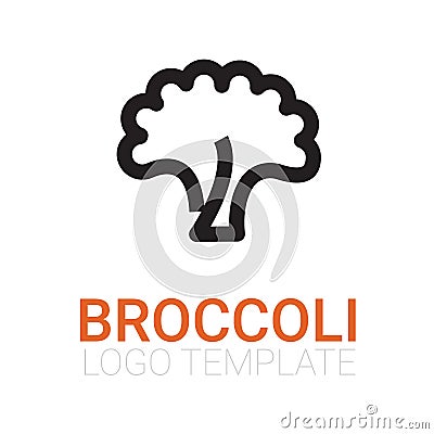 Broccoli icon vector Vector Illustration