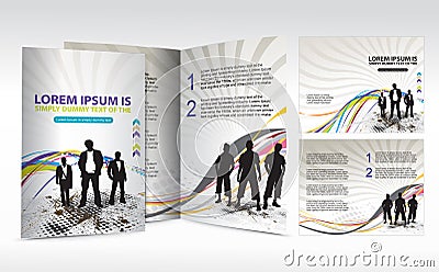 Brochure design Vector Illustration