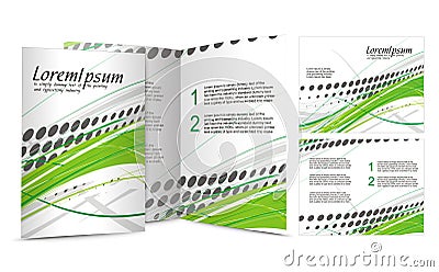 Brochure design Vector Illustration