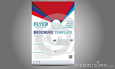 Brochure Flyer Template Stock Photo