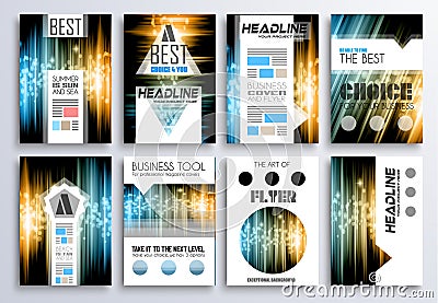 Brochure template, Flyer Design and Depliant Cover Vector Illustration