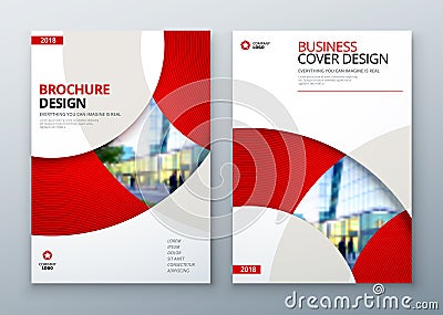 Brochure template layout design. Corporate business annual report, catalog, magazine, flyer mockup. Creative modern Vector Illustration