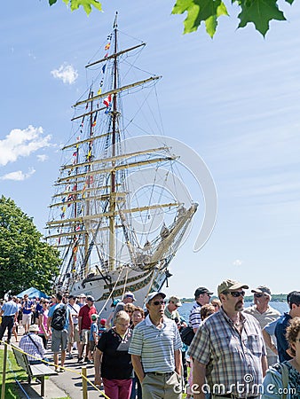 Brockville Tall Ships Festival 2 Editorial Stock Photo