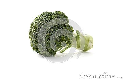 Brocoli on white background Stock Photo