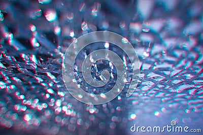 Broken glass texture with chromatic aberration background hd Stock Photo