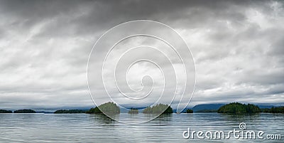 The Broken Group Islands of the west coast of Vancouver Island, Stock Photo