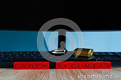 Broken padlock on computer keyboard as a concept for spyware, trojan security breach or data theft Stock Photo