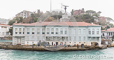 Broken Pieces, Paramparca house, Istanbul Turkey Editorial Stock Photo