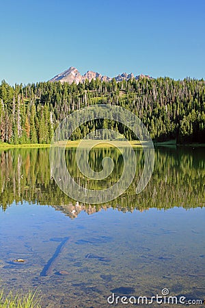 Todd Lake Stock Photo