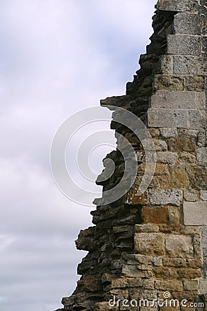 Broken Wall Stock Photo