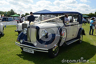 BROMLEY, LONDON/UK - JUNE 07 : BROMLEY PAGEANT of MOTORING. The biggest one-day classic car show in the world! June 07 2015 in Bro Editorial Stock Photo