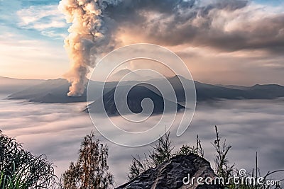 Bromo national park Stock Photo