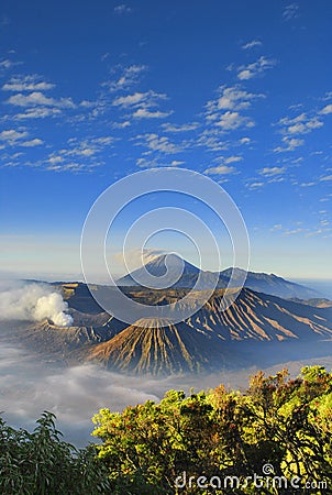 Bromo Portscape Stock Photo