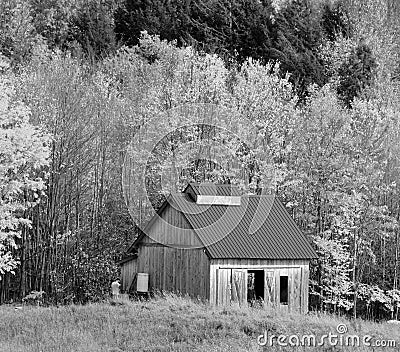 During fall season the Eastern Townships Editorial Stock Photo