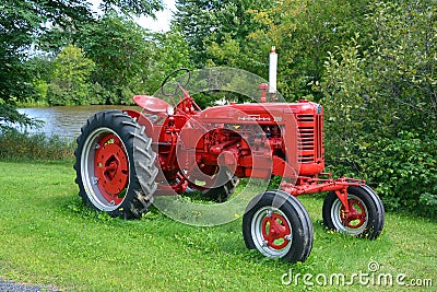 Farmall 200 was a model name and later a brand name Editorial Stock Photo